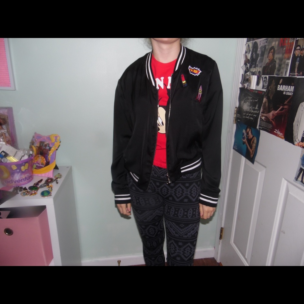 Comic Book Bomber Jacket